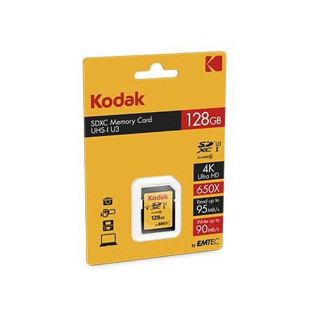 Emtec SD Card 128GB KODAK SDHC